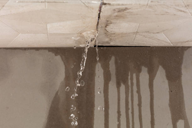 Professional Flood Damage Cleanup technician working in Spade, TX